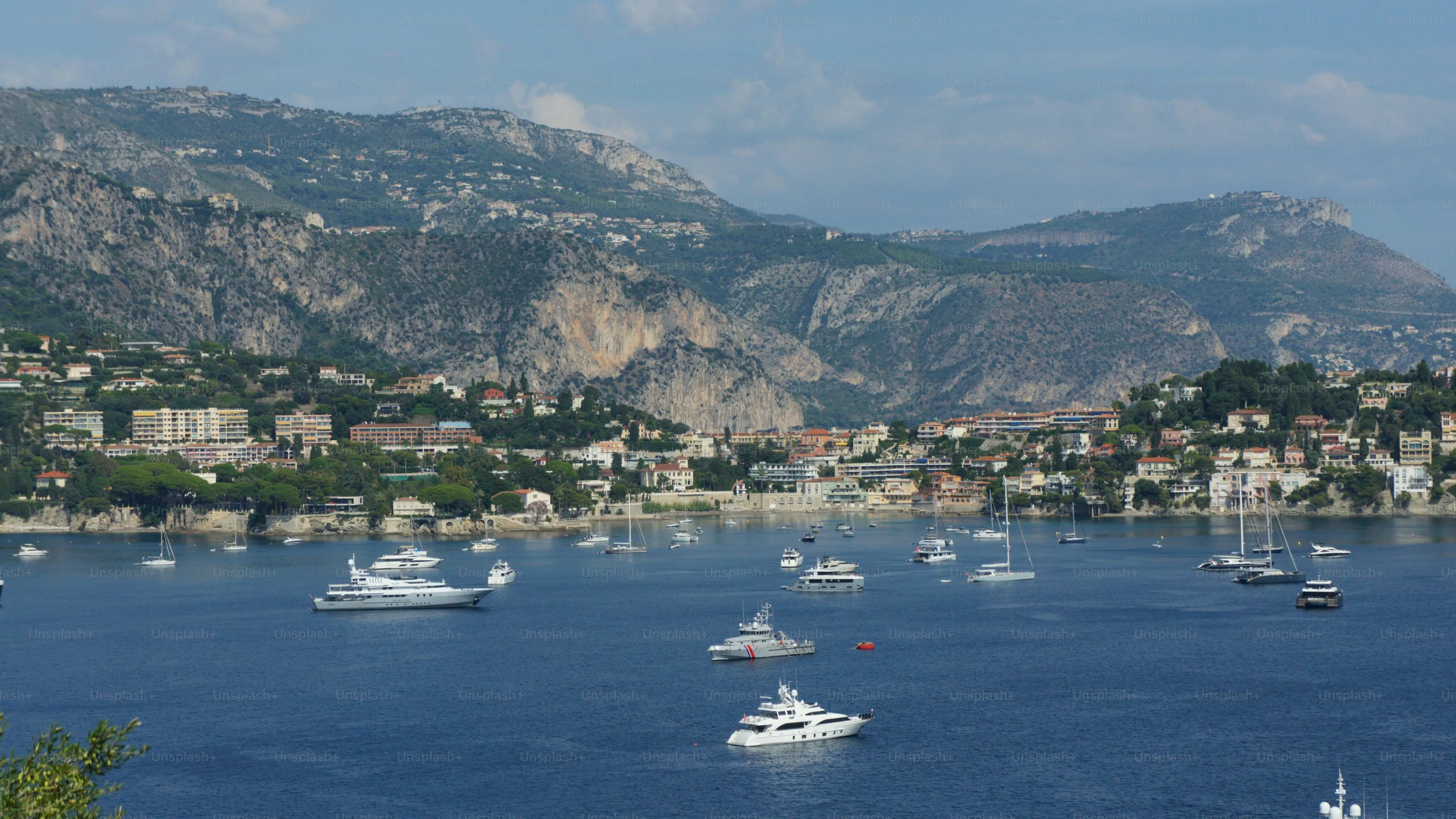Harbour bay on the French Riviera
